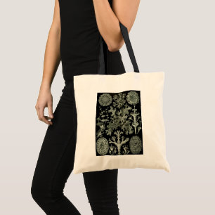 Lichen by Ernst Haeckel, Vintage Nature Plants Tote Bag