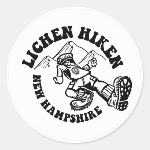 Lichen Hiken Classic Round Sticker