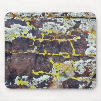 Lichens On Rock No. 3 Mouse Pad