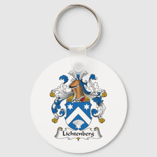 Lichtenberg Family Crest Keychain