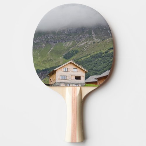 Lichtenstein Alps Ping Pong Paddle