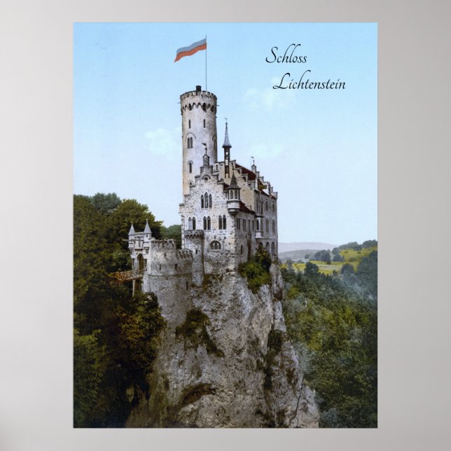 Lichtenstein Castle (1890) Poster (Front)