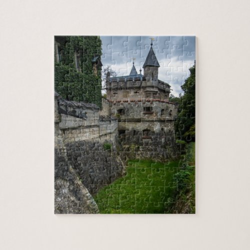 Lichtenstein Castle  _ Baden Wurttemberg _ Germany Jigsaw Puzzle