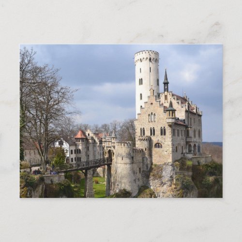 Lichtenstein Castle Germany Postcard