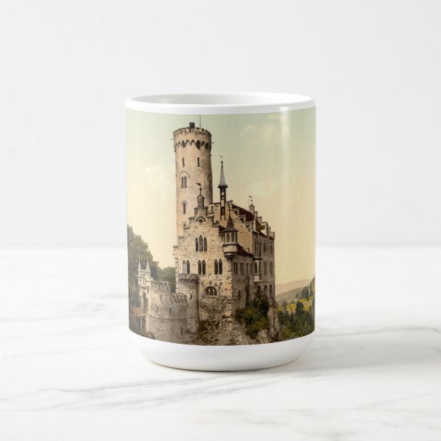 Lichtenstein Castle Postcard Coffee Mug (Center)