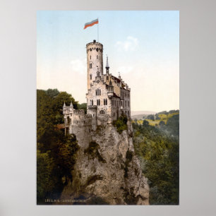 Lichtenstein Castle Poster