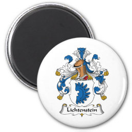 Lichtenstein Family Crest Magnet