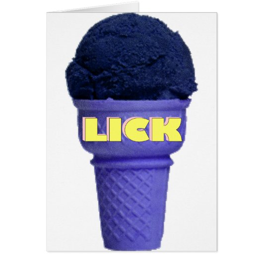 Lick Cards (Front)