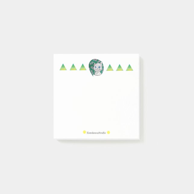 Lick Lick Cat Post-it Notes (Front)