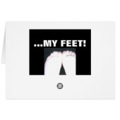 LICK MY FEET CARDS (Back Horizontal)
