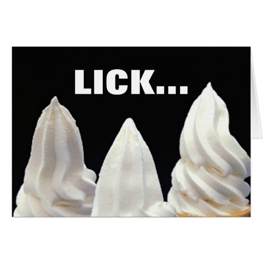 LICK MY FEET CARDS (Front Horizontal)