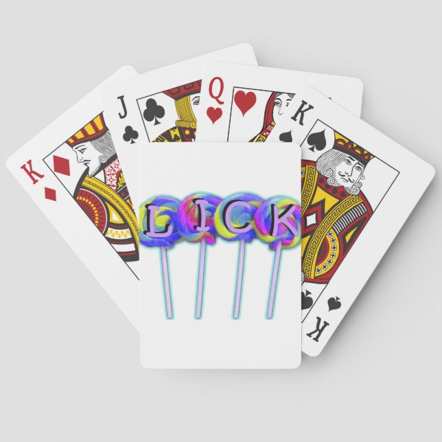 Lick Poker Cards (Back)