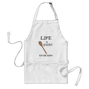 Lick the Spoon Apron