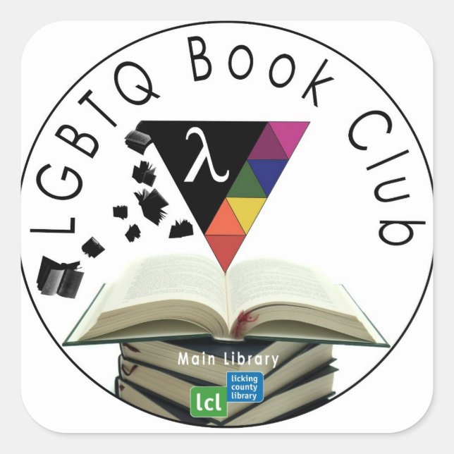 Licking County Library: LGBTQ Sticker (Front)