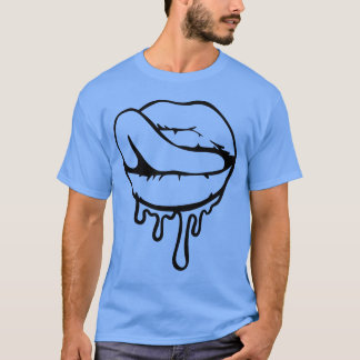 Licking Lips Design melting Hot Summerday family T-Shirt