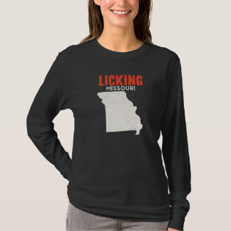 Licking Missouri USA State America Travel Missouri T-Shirt