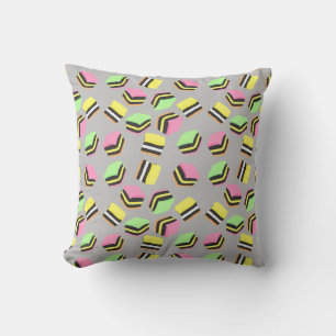 Licorice Allsorts Candy Pillow