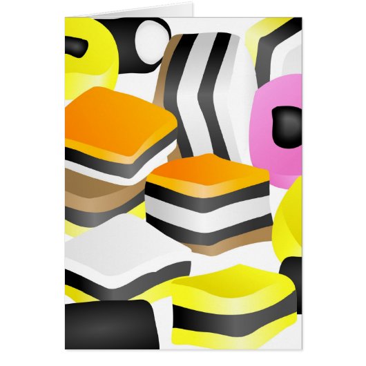 Licorice Allsorts Cards (Front)