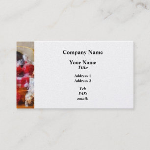 Licorice and Chocolate Covered Peanuts Business Card