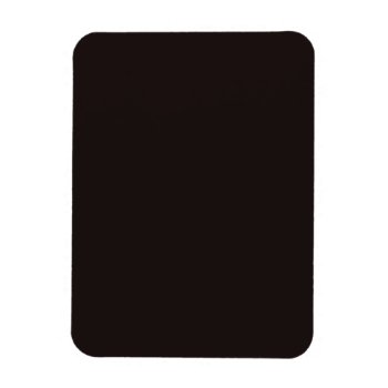 Licorice Basic Color Matched Magnet by Kullaz at Zazzle