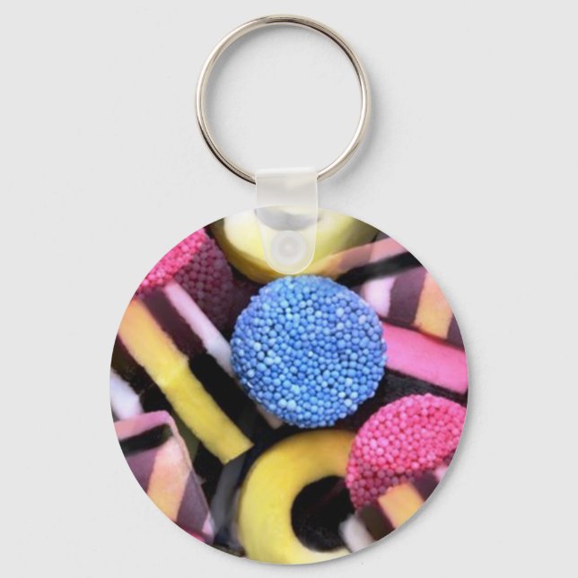 licorice_bits_candy keychain (Front)