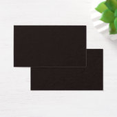Licorice Black Profile Card (Desk)