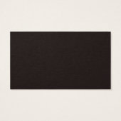 Licorice Black Profile Card (Back)