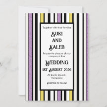 Licorice Candy - Wedding Invitation