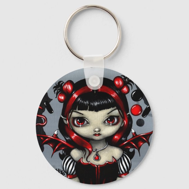 "Licorice Fairy" Keychain (Front)