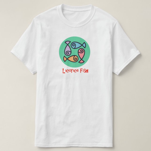 Licorice Fish Logo T-Shirt (Design Front)