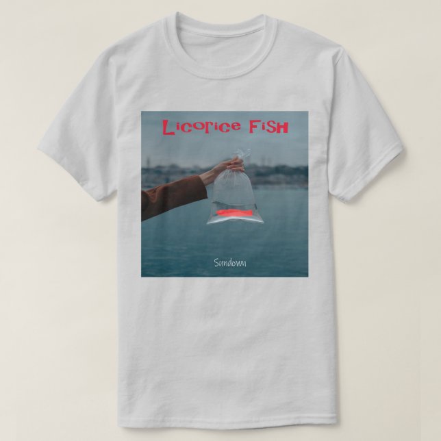 Licorice Fish - Sundown T-Shirt (Design Front)