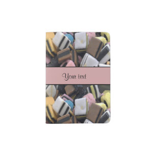 Licorice Sweets Passport Holder