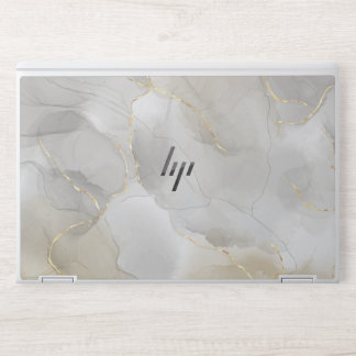 Lid with Marble HP modern design Laptop Skin