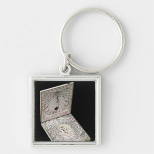 Lidded compass, 1627 keychain