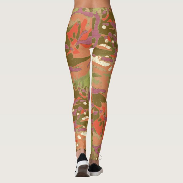 LIDJ Design. Camo Camo, look at me! Leggings (Back)