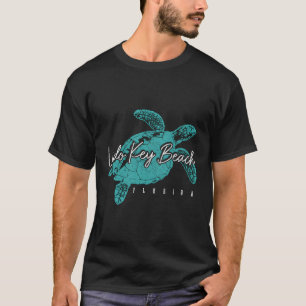 Lido Key Beach Florida Fl Sea Turtle Scuba Diving T-Shirt