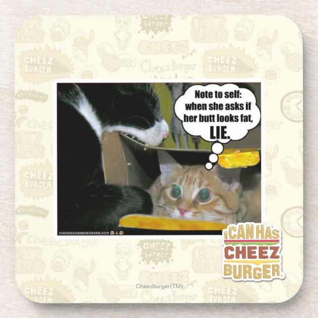 LIE DRINK COASTER (Front)