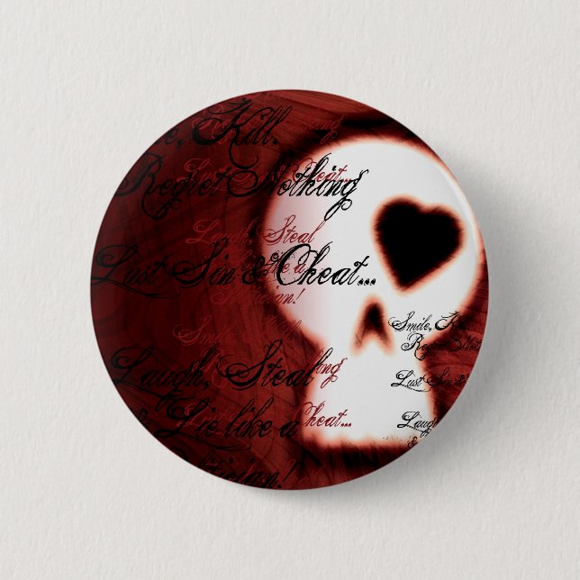 Lie Like a Politician Button (Front)