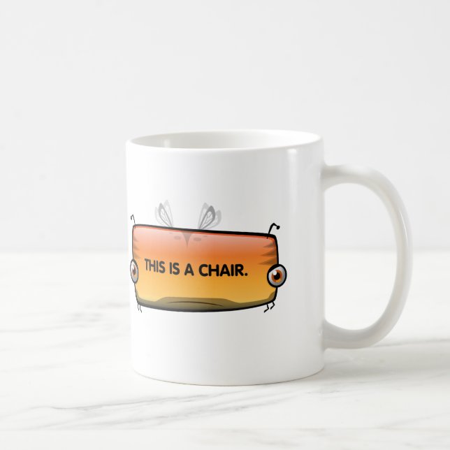 Lie Swatter Mug (Chair) (Right)