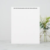 "Lieber Chef, bitte werde erwachsen..." (Standing Front)