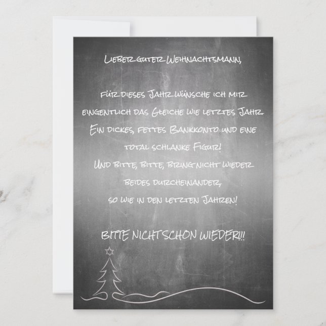 Lieber guter Weihnachtsmann (Front)
