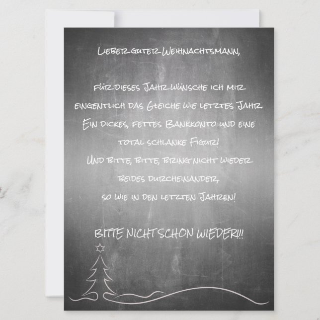Lieber guter Weihnachtsmann (Front)
