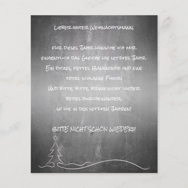 Lieber guter Weihnachtsmann (Front)