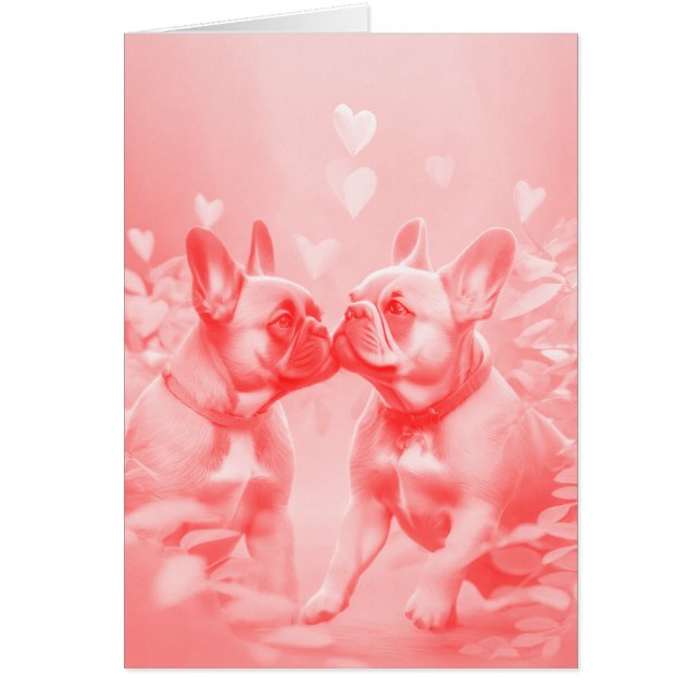 Liebesdoggen Karte Cards (Front)