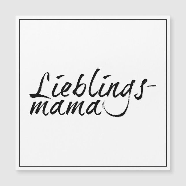 Lieblingsmama (Front)