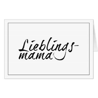 Lieblingsmama Card
