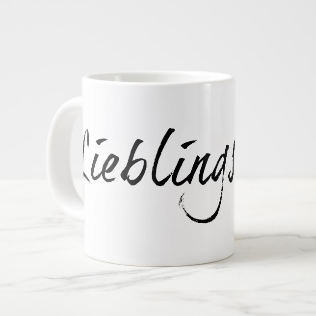 Lieblingsmama Giant Coffee Mug (Front Left)