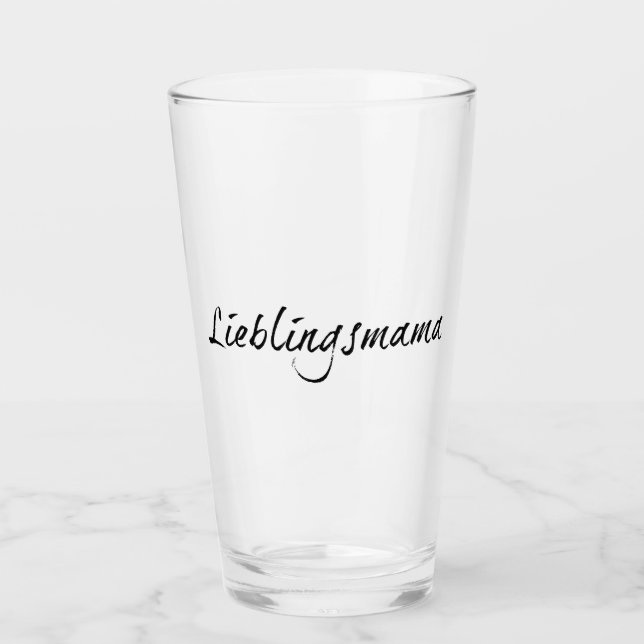 Lieblingsmama Glass (Front)