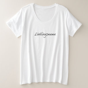 Lieblingsmama Plus Size T-Shirt