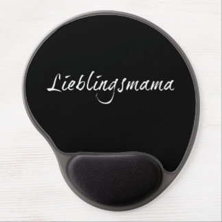 Lieblingsmama - weiß 00001 gel mouse pad